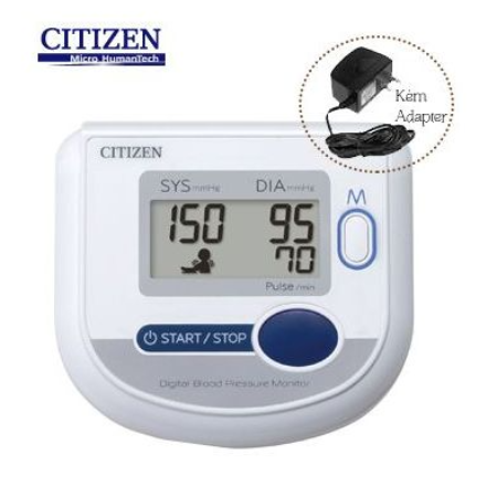 Máy đo huyết áp điện tử bắp tay Citizen CH-453AC - Maxcare Home